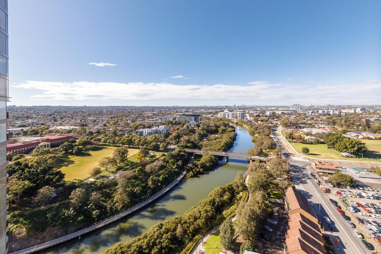 Meriton Suites George Street, Parramatta Sydney Exteriör bild