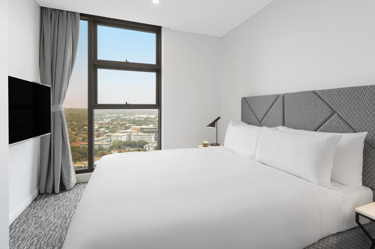 Meriton Suites George Street, Parramatta Sydney Exteriör bild