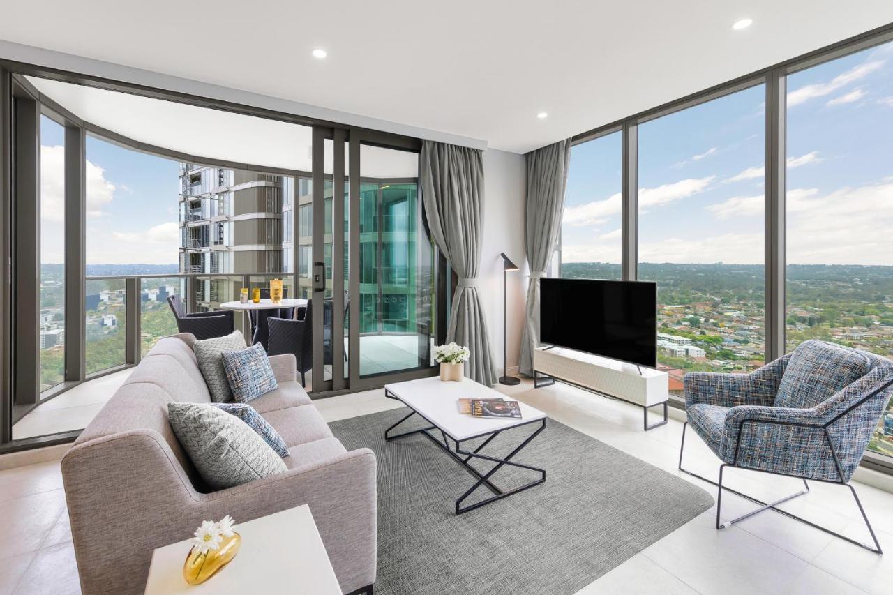 Meriton Suites George Street, Parramatta Sydney Exteriör bild