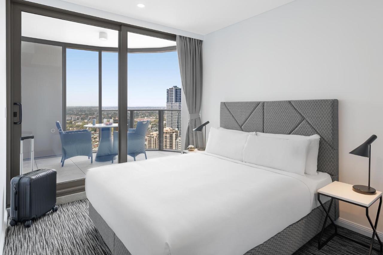 Meriton Suites George Street, Parramatta Sydney Exteriör bild