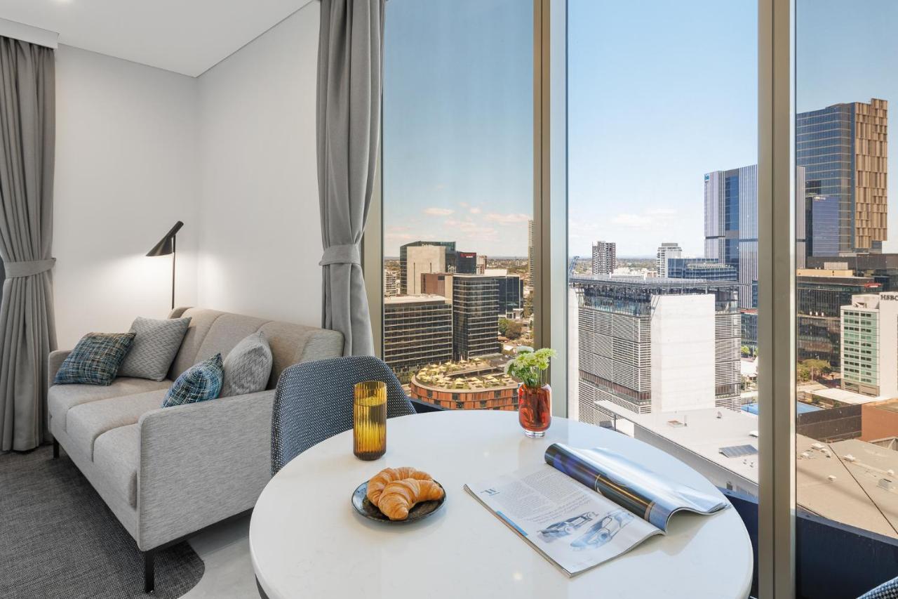 Meriton Suites George Street, Parramatta Sydney Exteriör bild