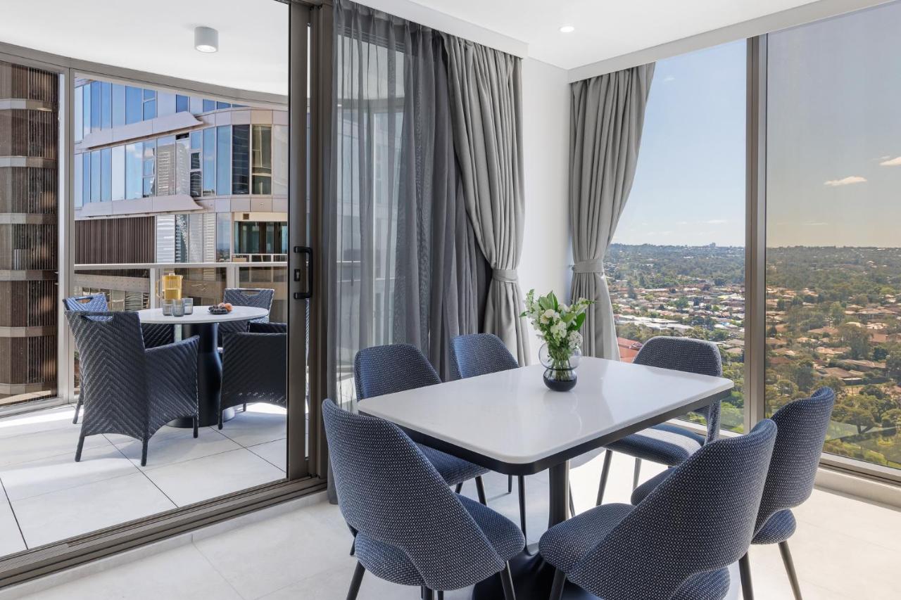 Meriton Suites George Street, Parramatta Sydney Exteriör bild