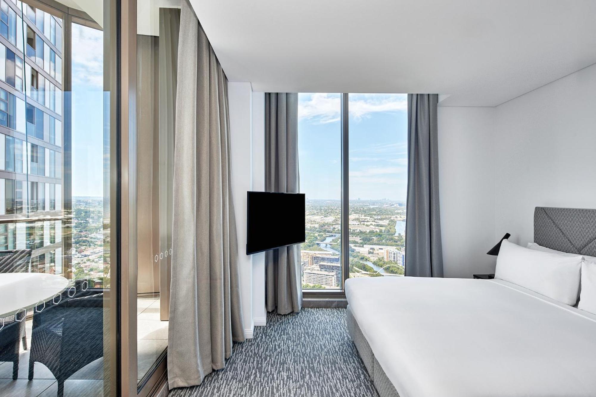 Meriton Suites George Street, Parramatta Sydney Exteriör bild