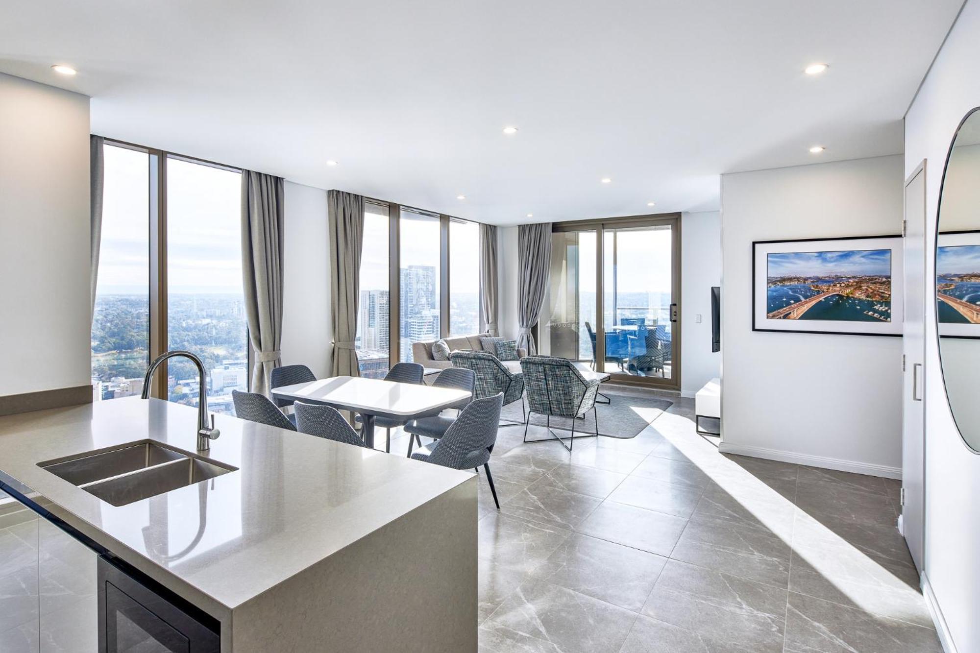 Meriton Suites George Street, Parramatta Sydney Exteriör bild