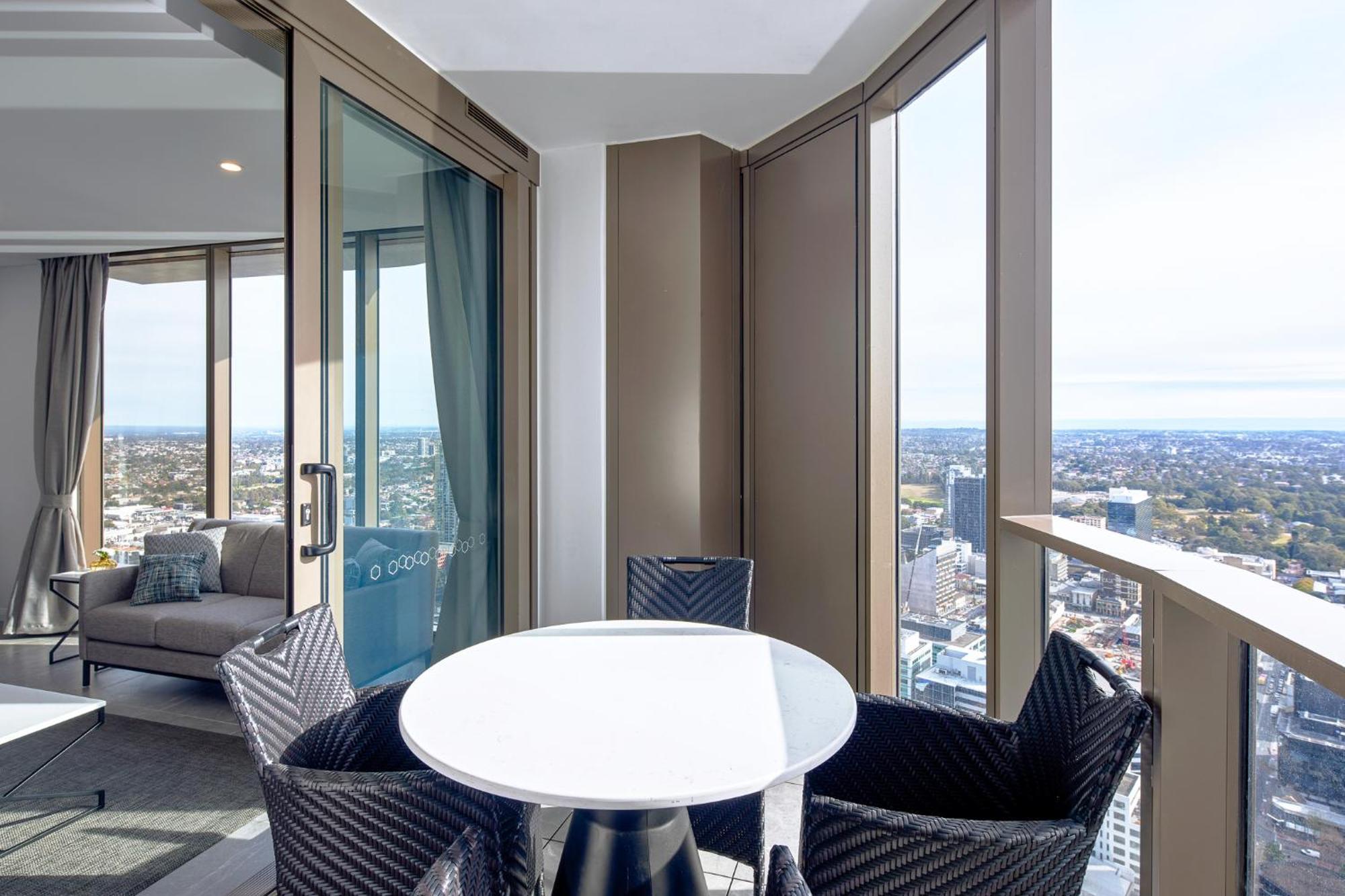 Meriton Suites George Street, Parramatta Sydney Exteriör bild