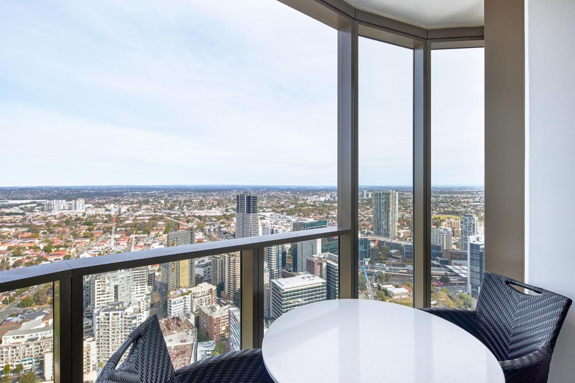 Meriton Suites George Street, Parramatta Sydney Exteriör bild