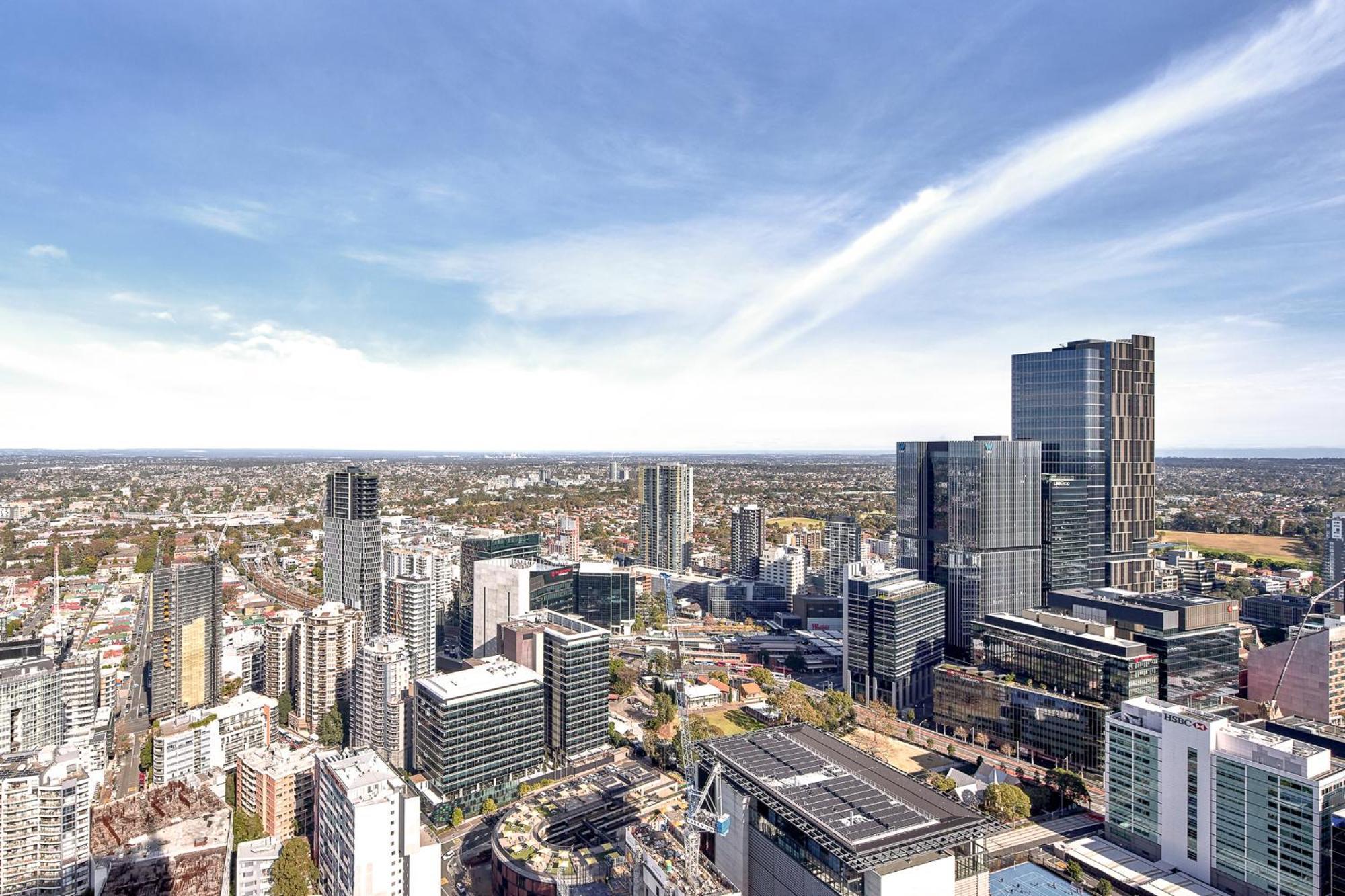 Meriton Suites George Street, Parramatta Sydney Exteriör bild