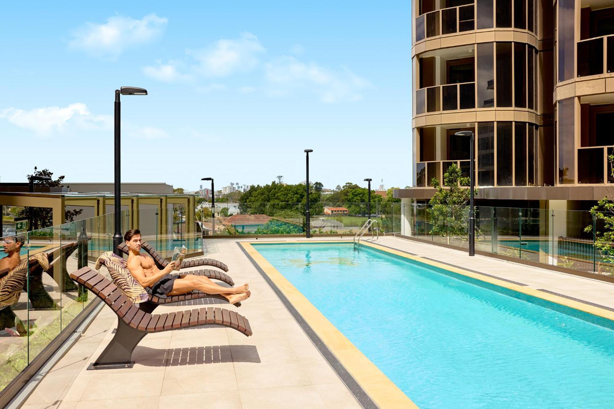 Meriton Suites George Street, Parramatta Sydney Exteriör bild